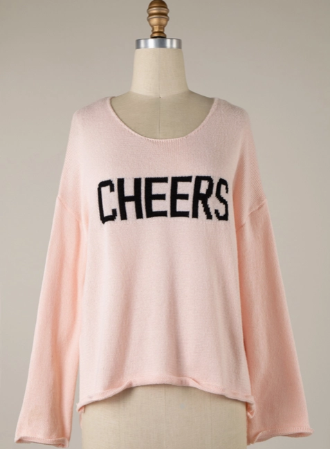 Cheers Lightweight Ladies Sweater on Form, Front View